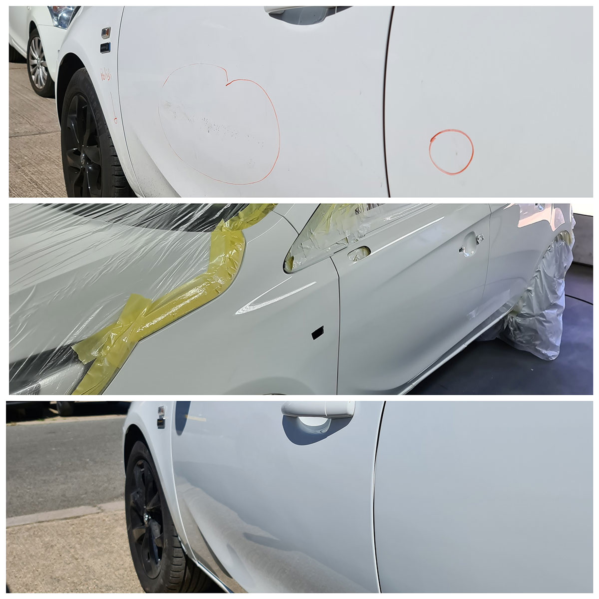 scratched Car Body Repairs in Rayleigh